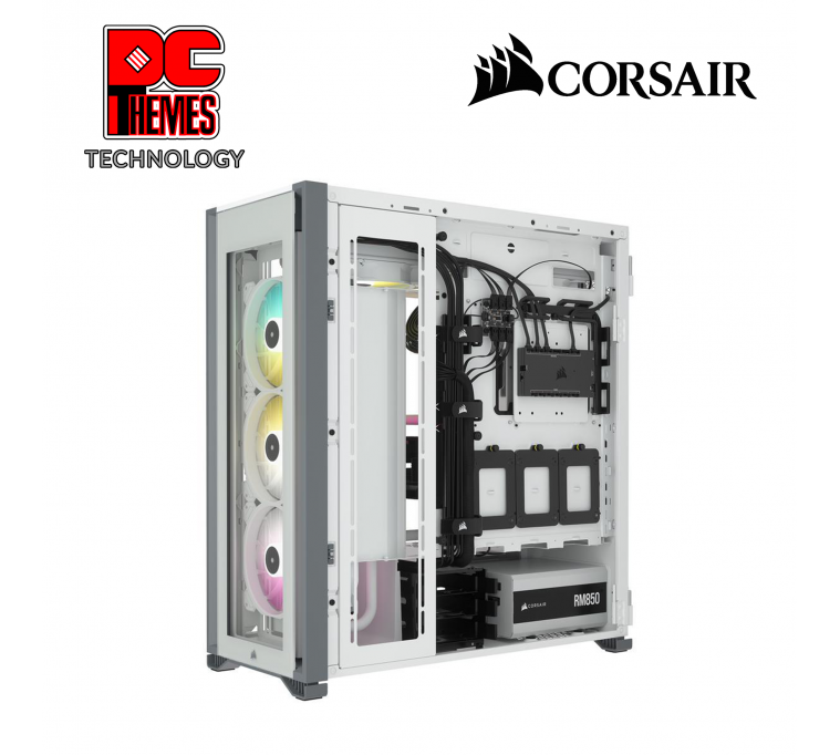 CORSAIR 7000X RGB TG White Full-Tower Casing